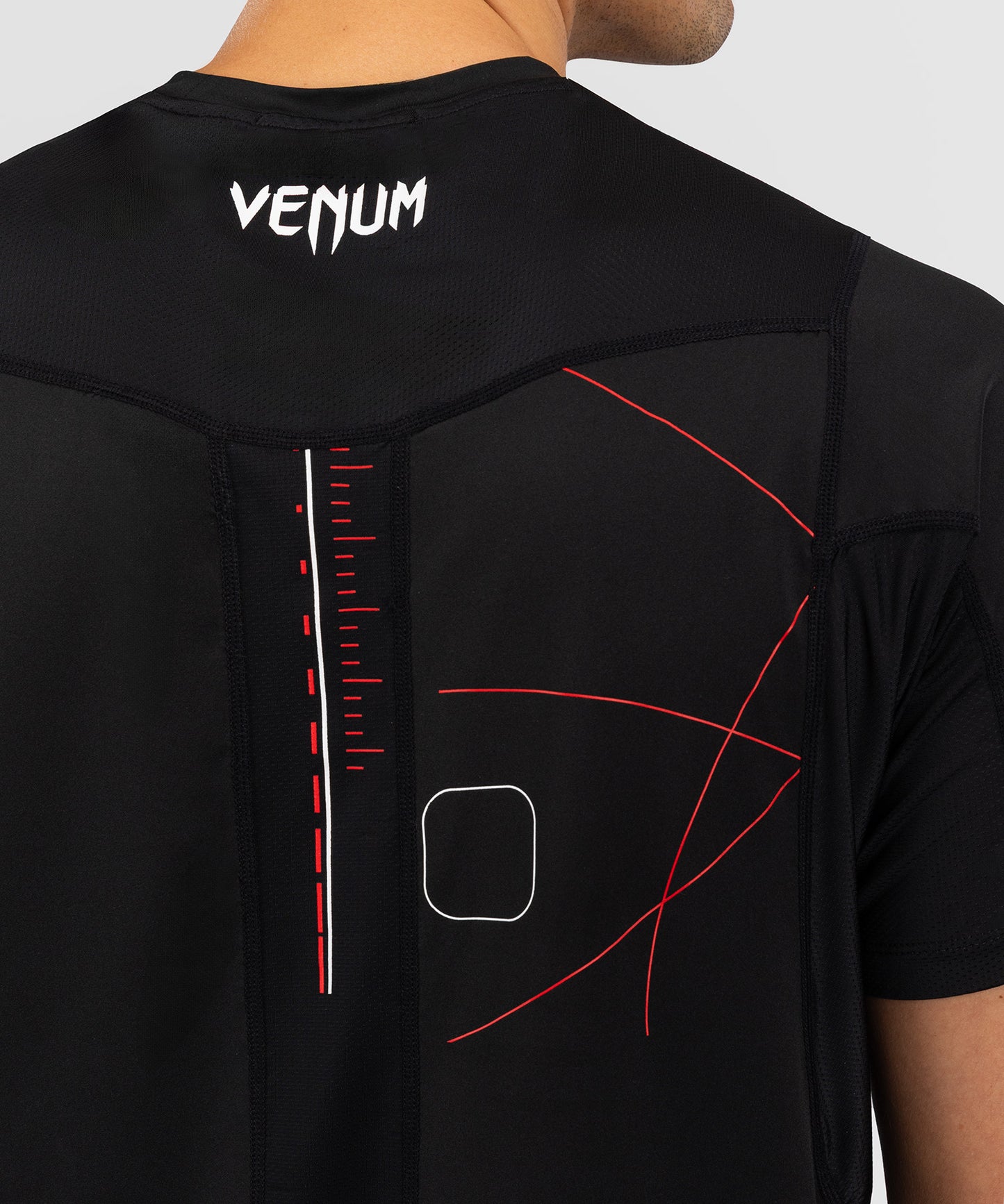 Venum Tactical XT Herren Dry Tech T-Shirt - Schwarz/Rot