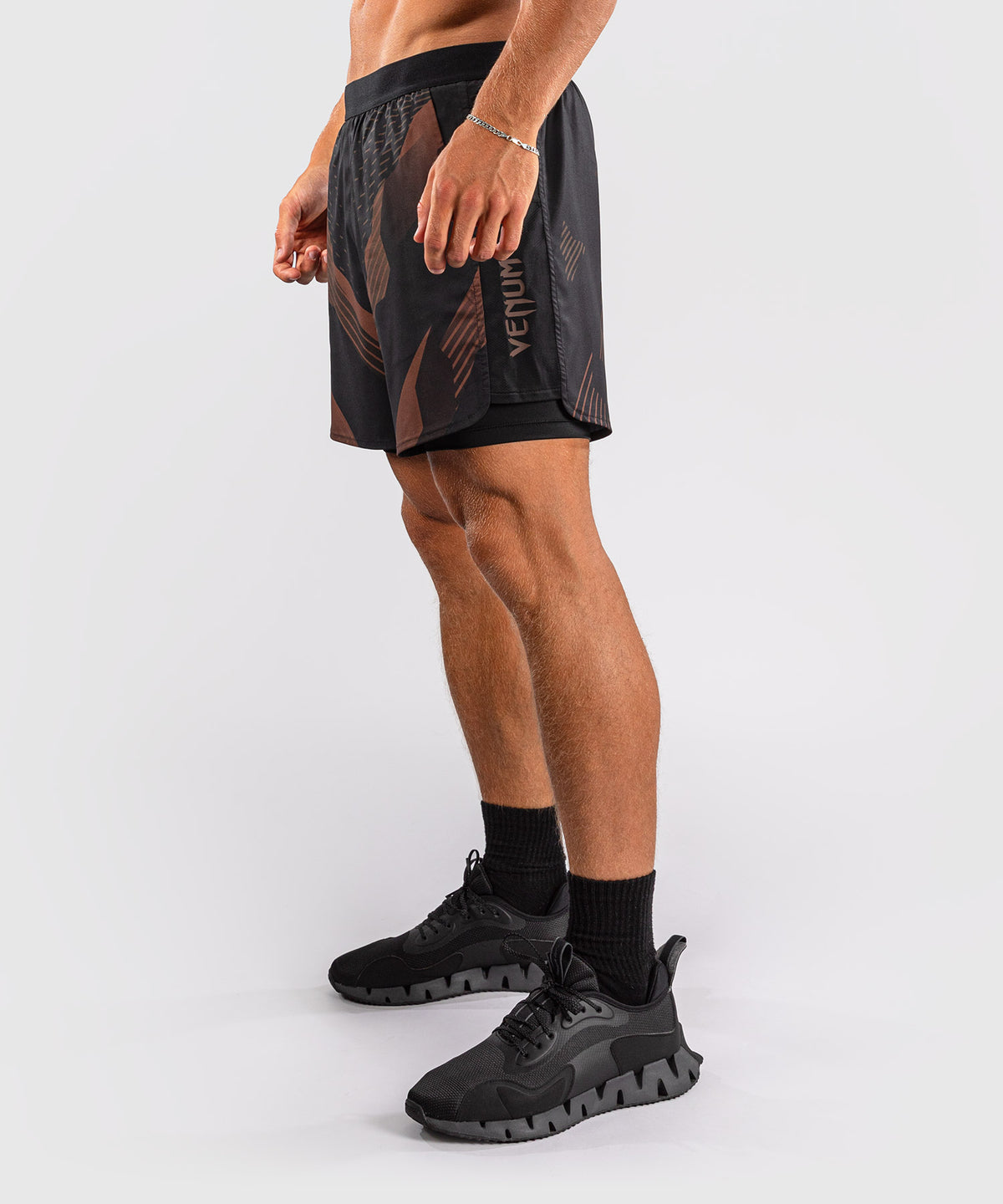 Short d’Entraînement Venum No-Gi 6.0 - Noir/Marron