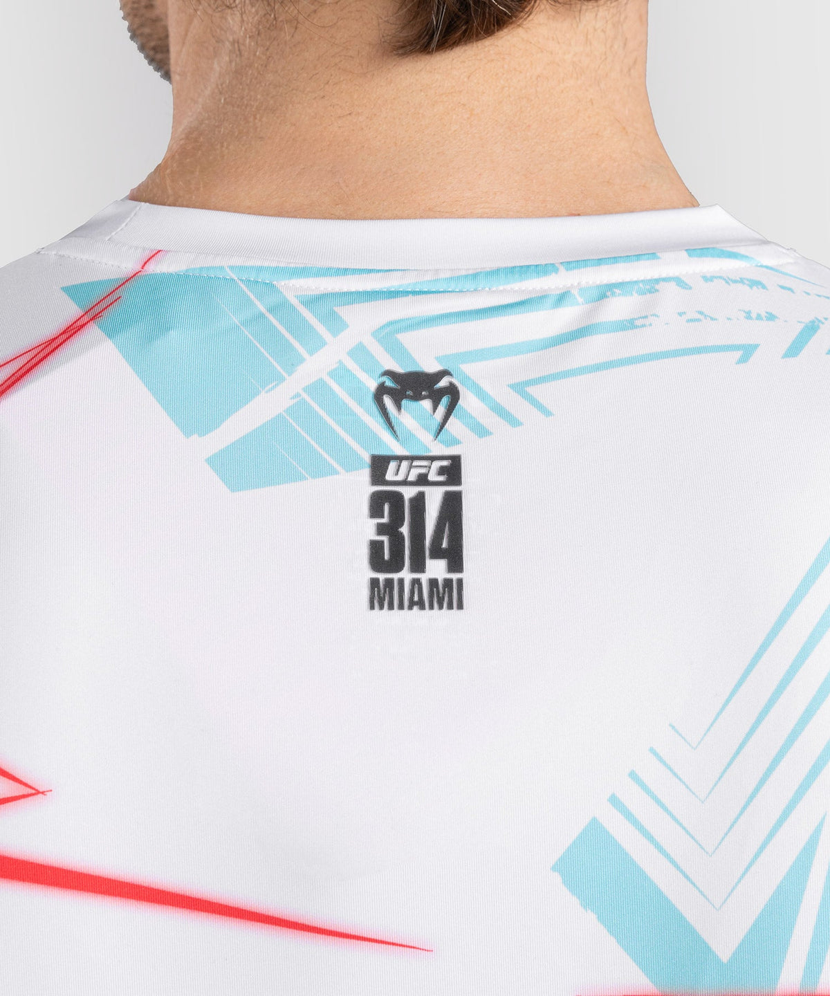 T-shirt Dry-Tech UFC Fusion By Venum Miami Edition Fight Week - Blanc