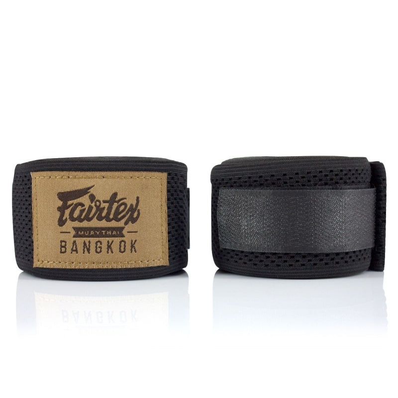 Fairtex Bande da Boxe Mesh/Lycra – Nero