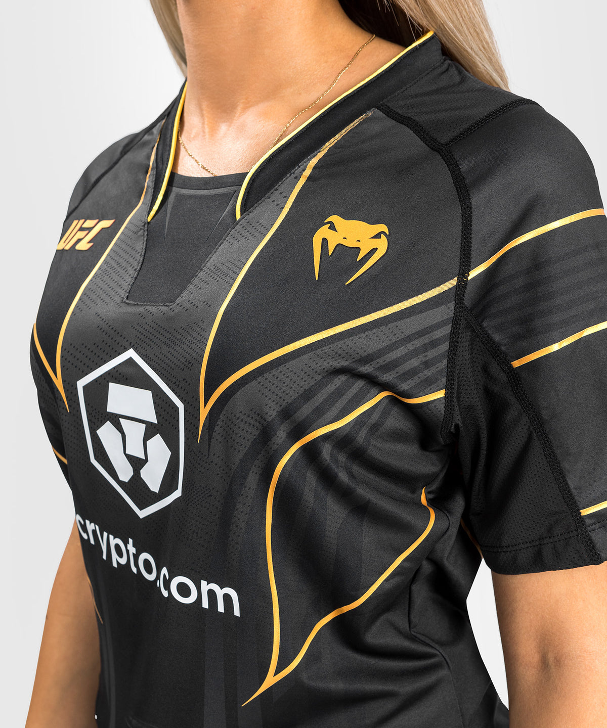 Maglia UFC Venum Authentic Fight Night 2.0 donna - Campione