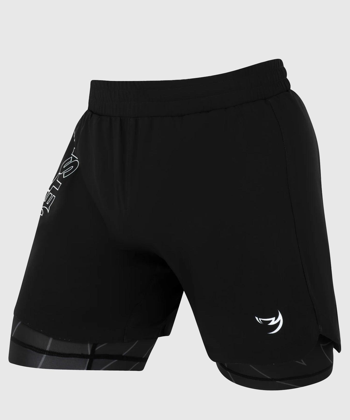 Fumetsu Dual Layer Icon Fightshorts - Nero