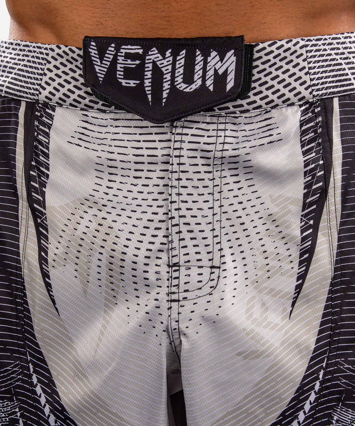 Venum Galactic 3.0 Pantaloncini da Combattimento - Bianco Sporco/Nero