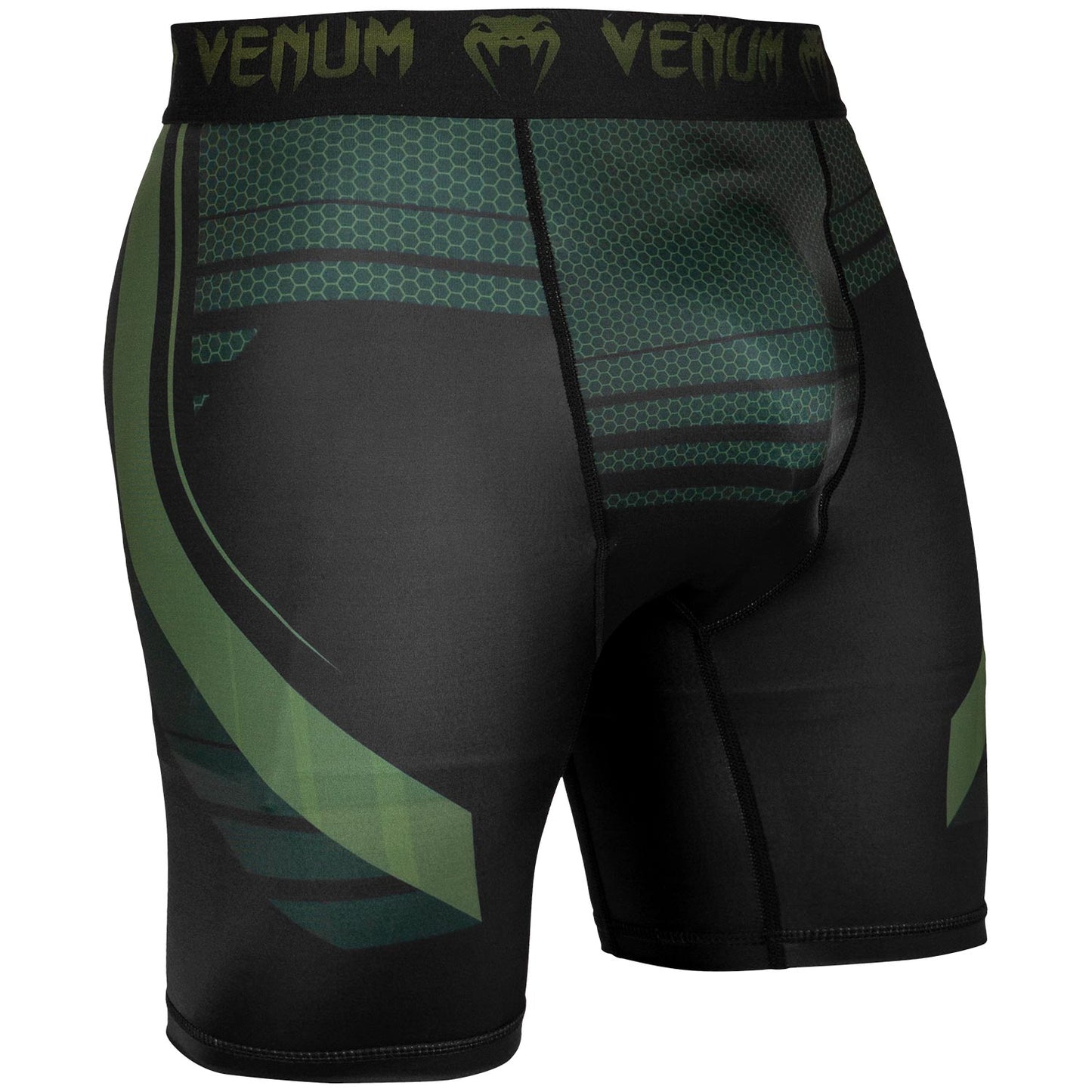 Short de compression Venum Technical 2.0 - Noir/Kaki - Exclusivité