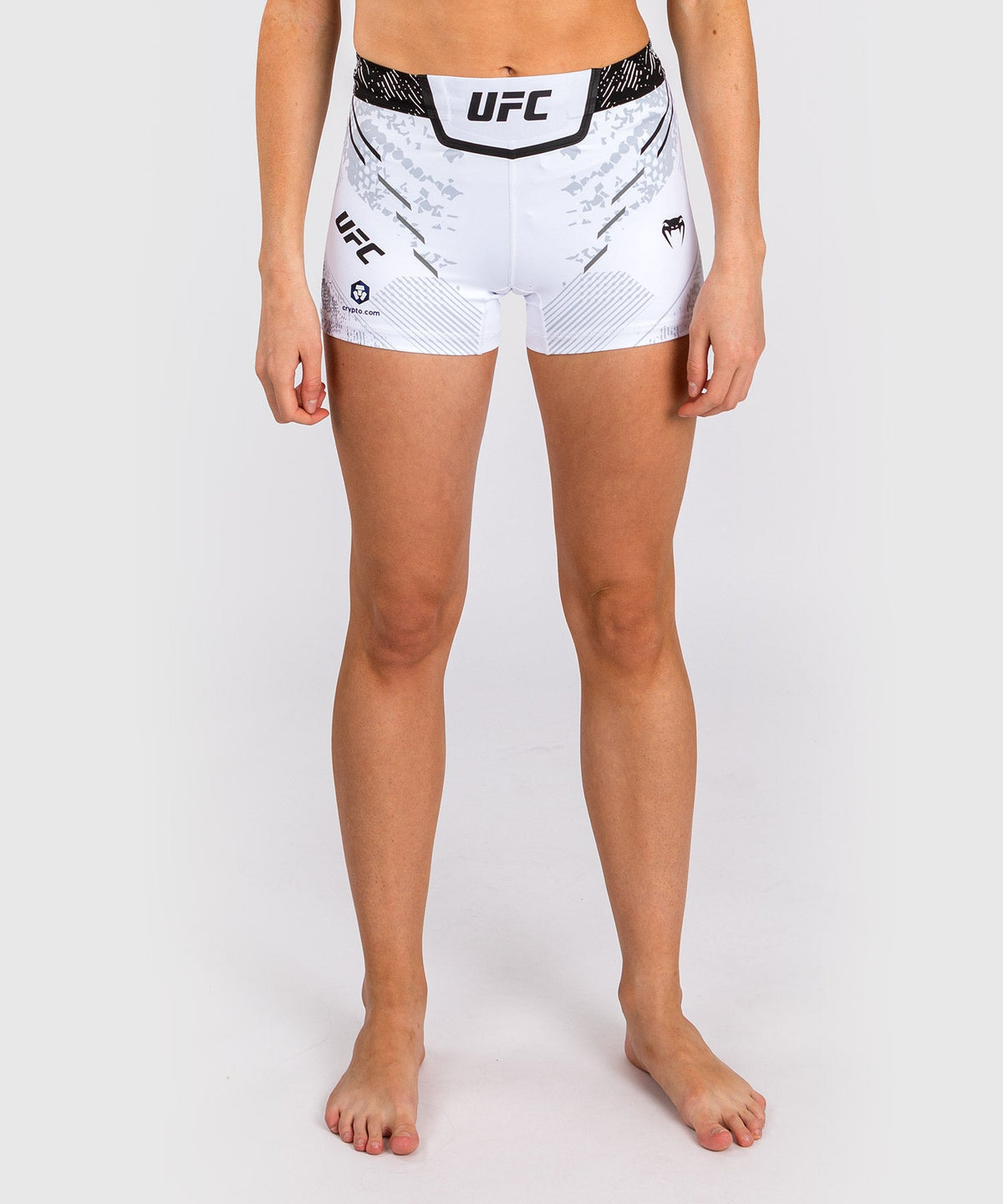 Short de Short de compression Fit pour Femmes UFC Adrenaline by Venum Authentic Fight Night - Blanc