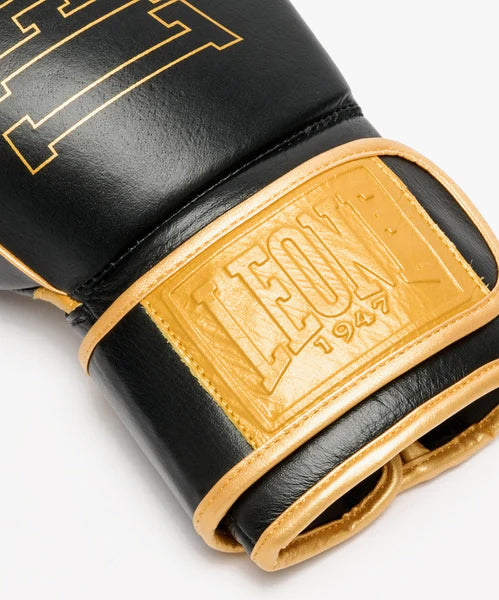 Leone DNA Premium Boxing Gloves – Black