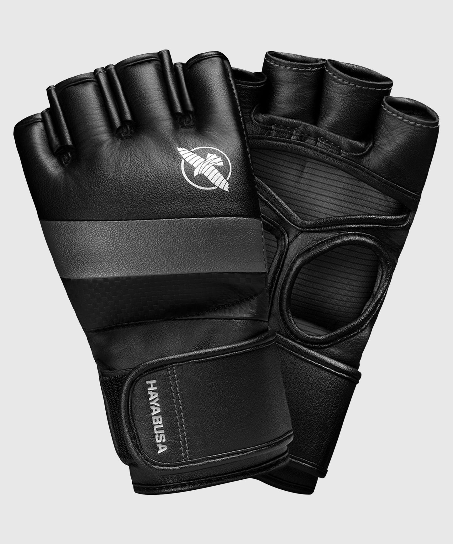 Hayabusa T3 MMA-Handschuhe - Schwarz/Grau