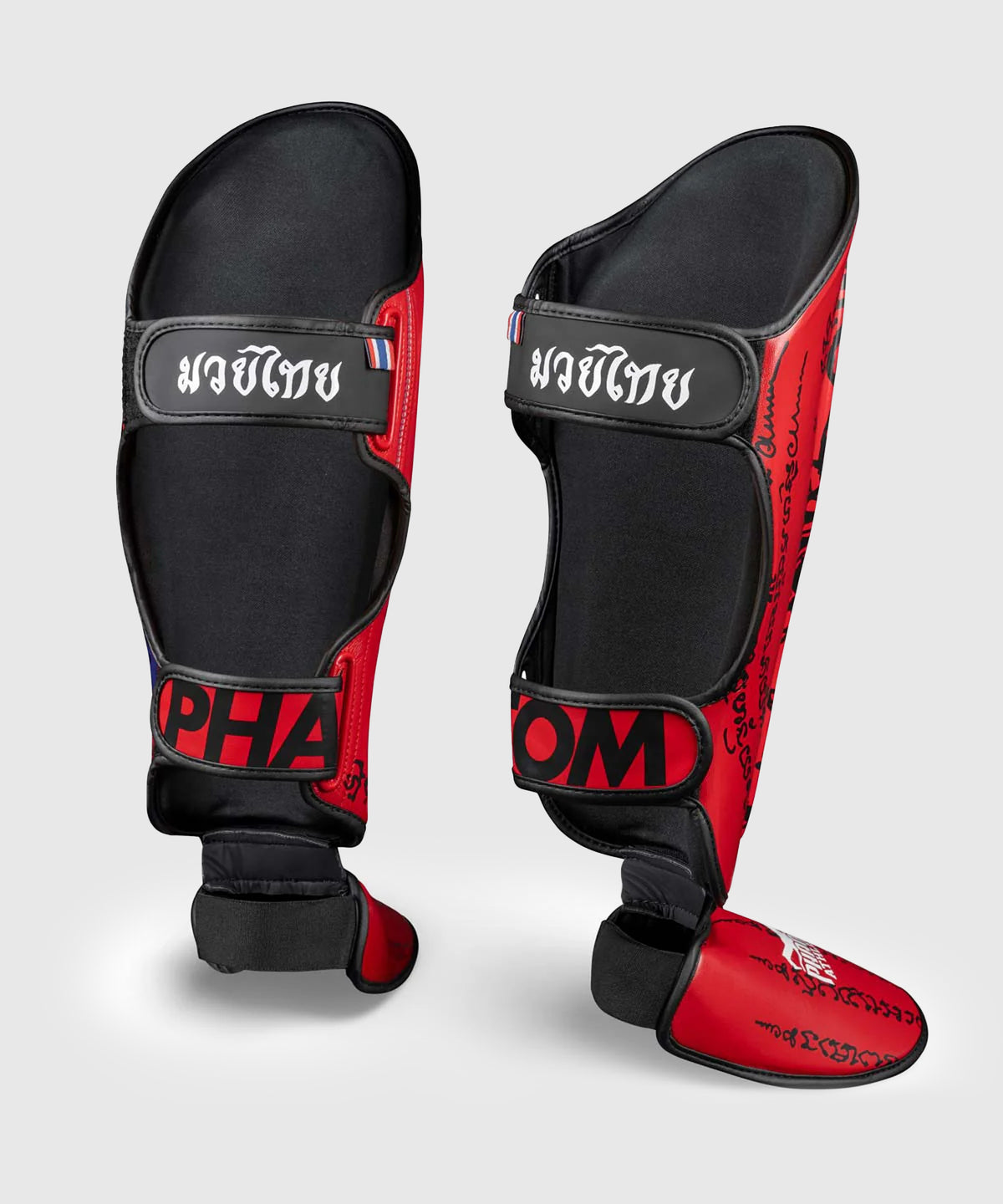Phantom Athletics Muay Thai Schienbeinschoner - Rot