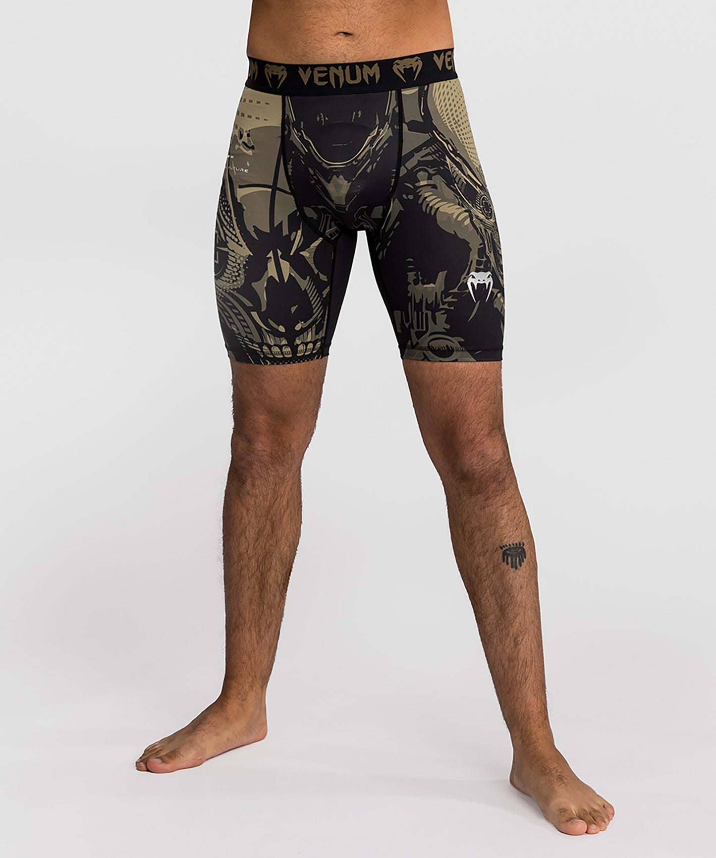 Short de compression Venum Invader - Noir/Sable