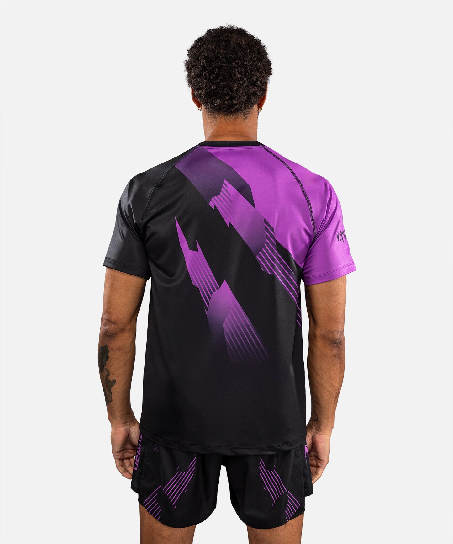 Venum No-Gi 6.0 Dry Tech T-Shirt - Black/Purple