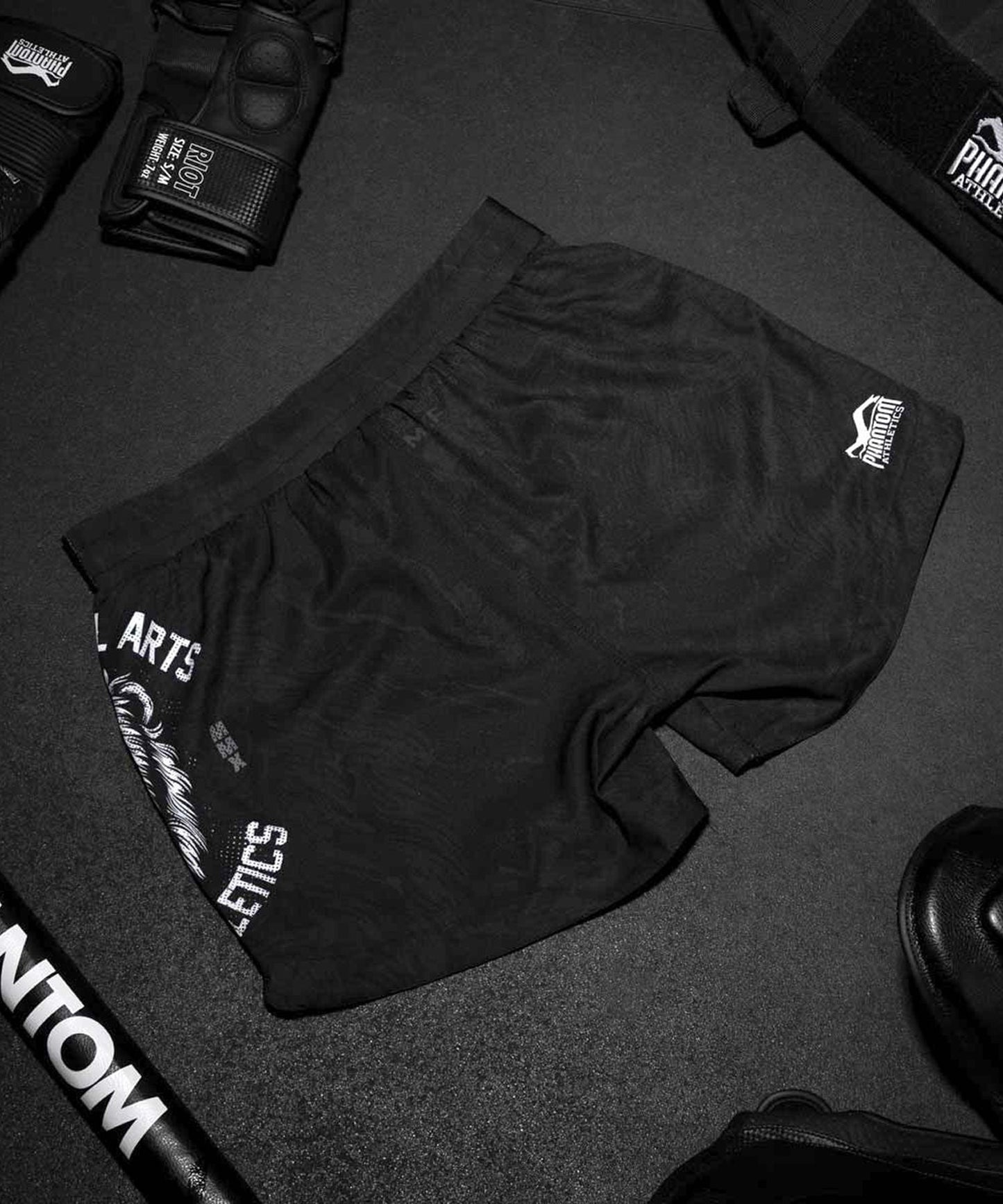 Phantom Athletics Fusion Lionheart Fightshorts - Nero