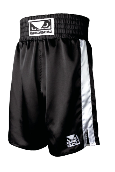 Bad Boy Pantaloncini da Boxe - Nero/Bianco