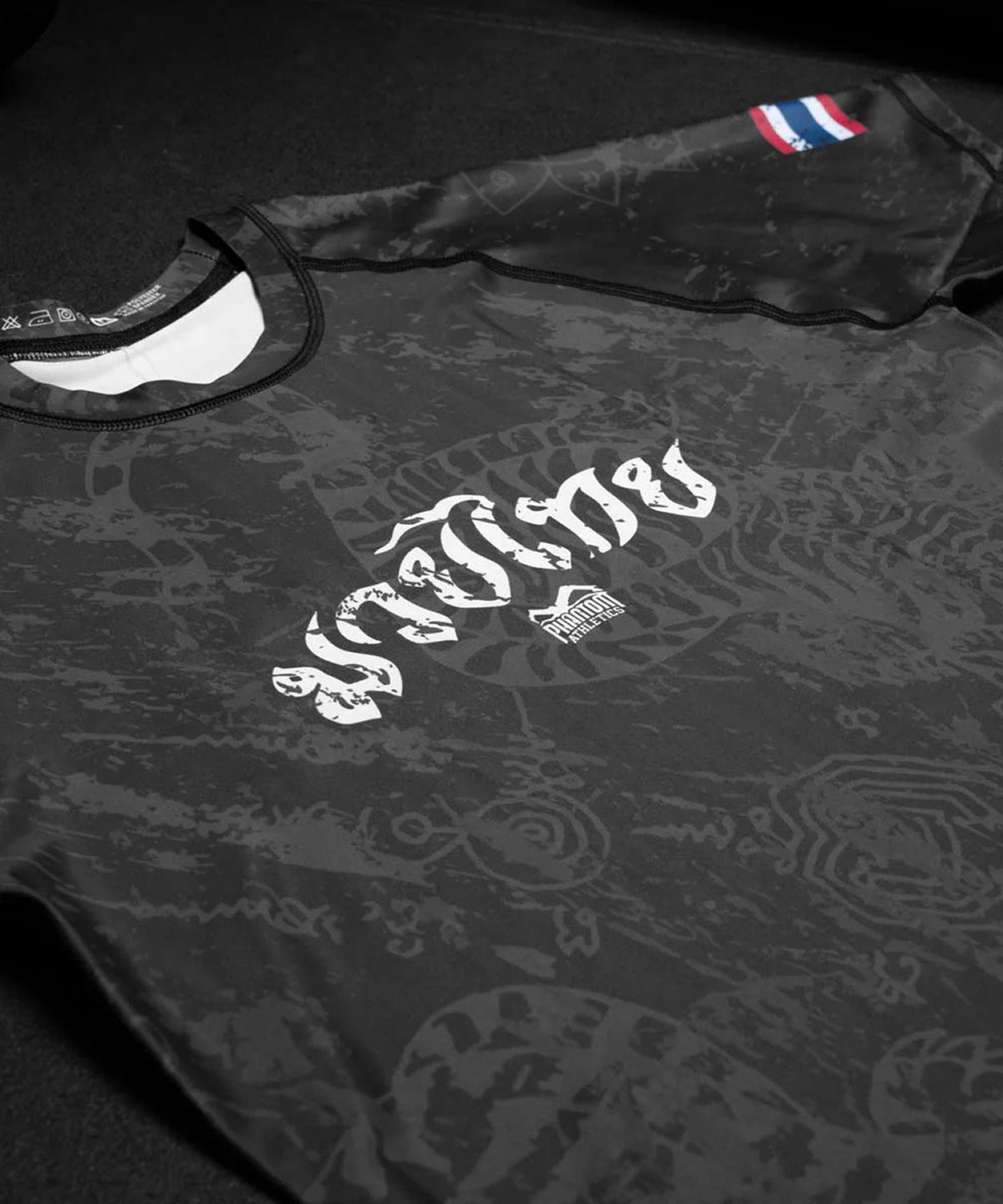 Phantom Athletics Muay Thai Rashguard - Black
