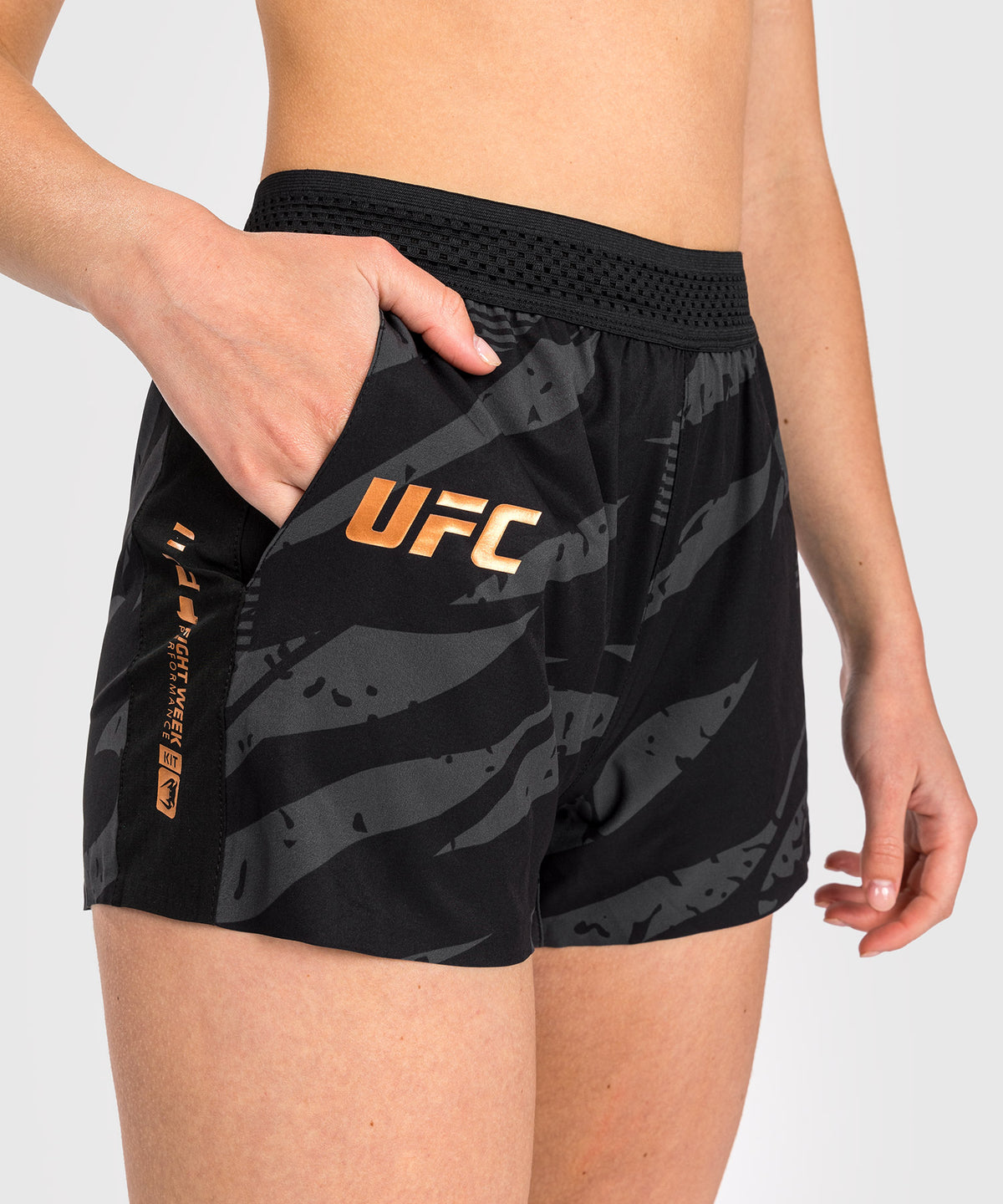 UFC Adrenaline by Venum Fight Week Women’s Performance Short - Urban Camo