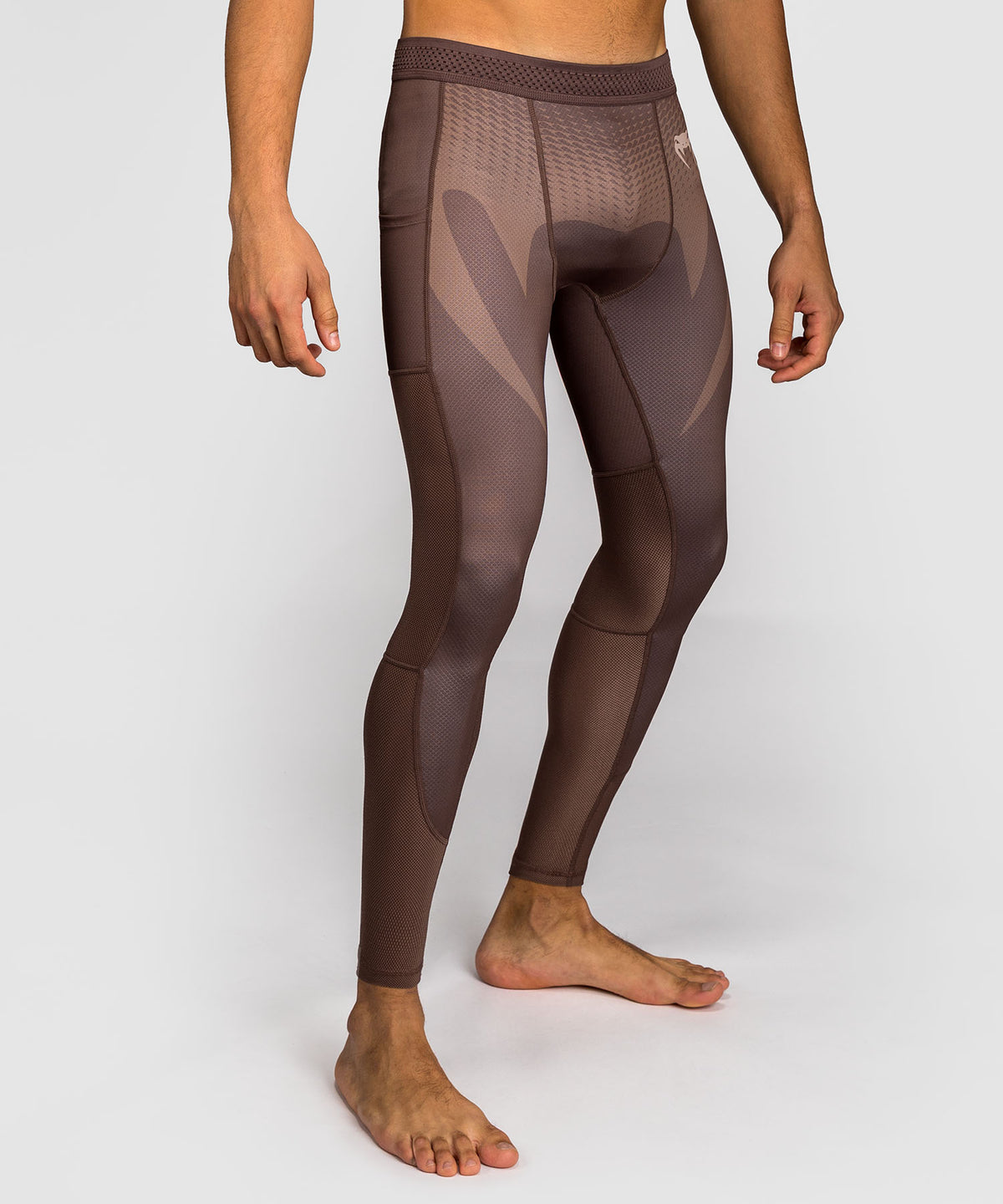 Pantalon de Compression Venum No Gi - Marron Chocolat