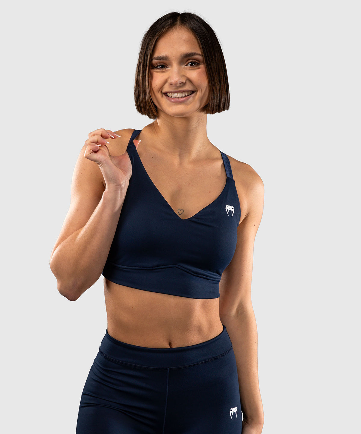 Brassière de Sport pour Femme Venum Sculpt Shape - Bleu Marine
