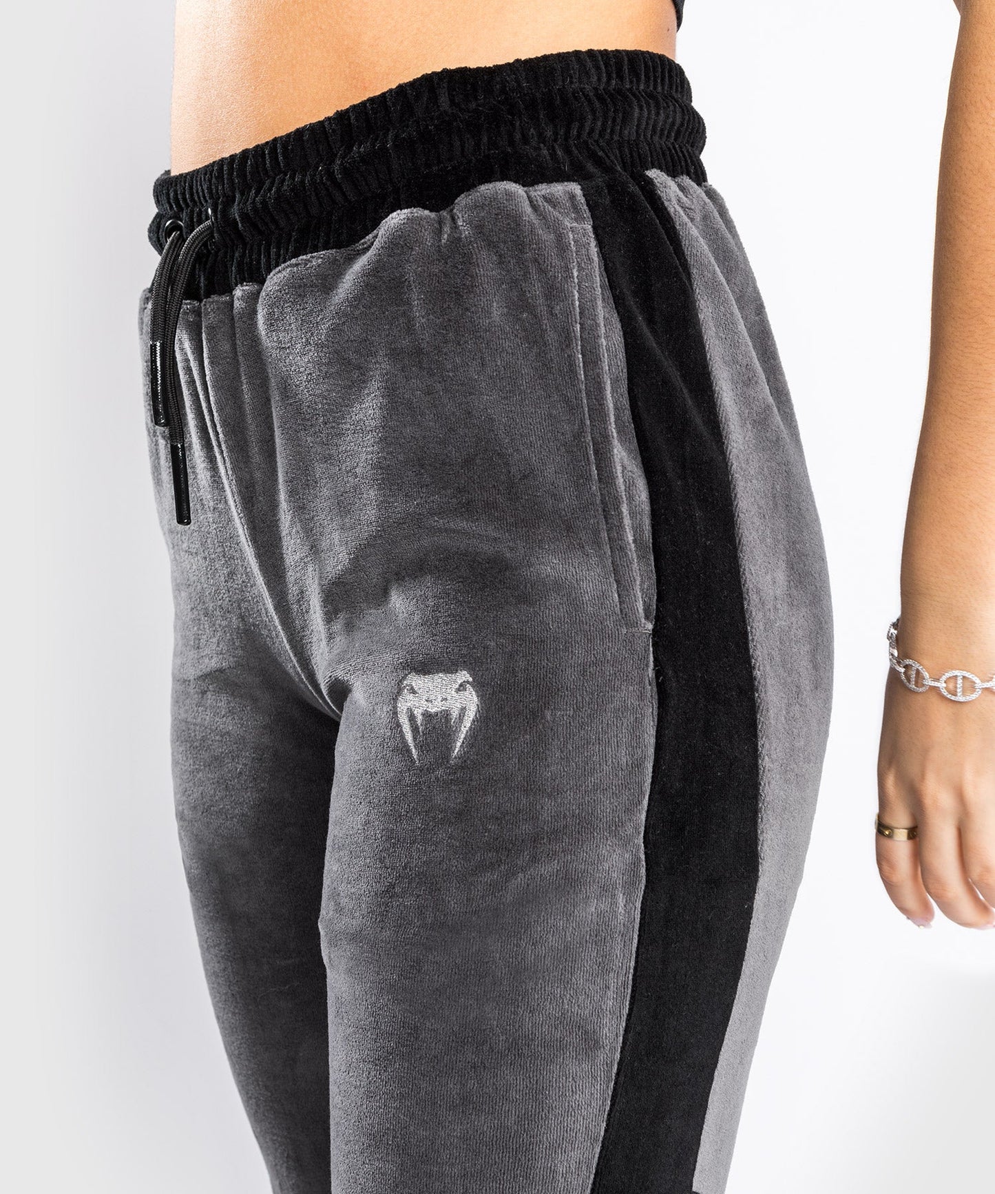 Venum Camoline 2.0 Velvet Joggers Pants - For Women - Grey Black