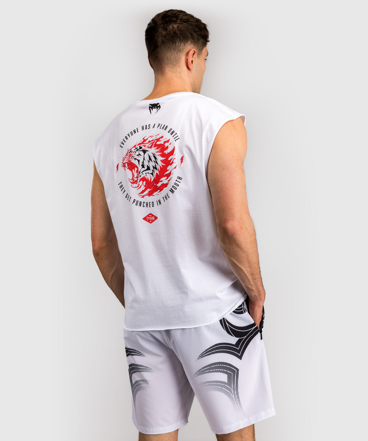 Venum x Mike Tyson Tiger Canotta - Bianco Ottico