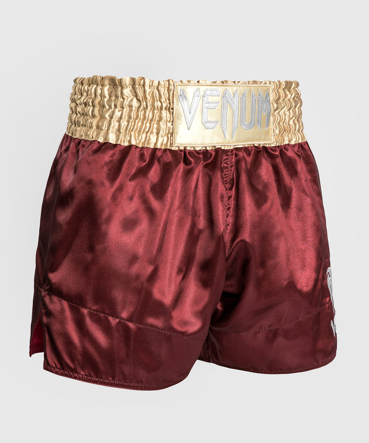 Venum Classic Muay Thaï Short - Burgundy/Gold/White