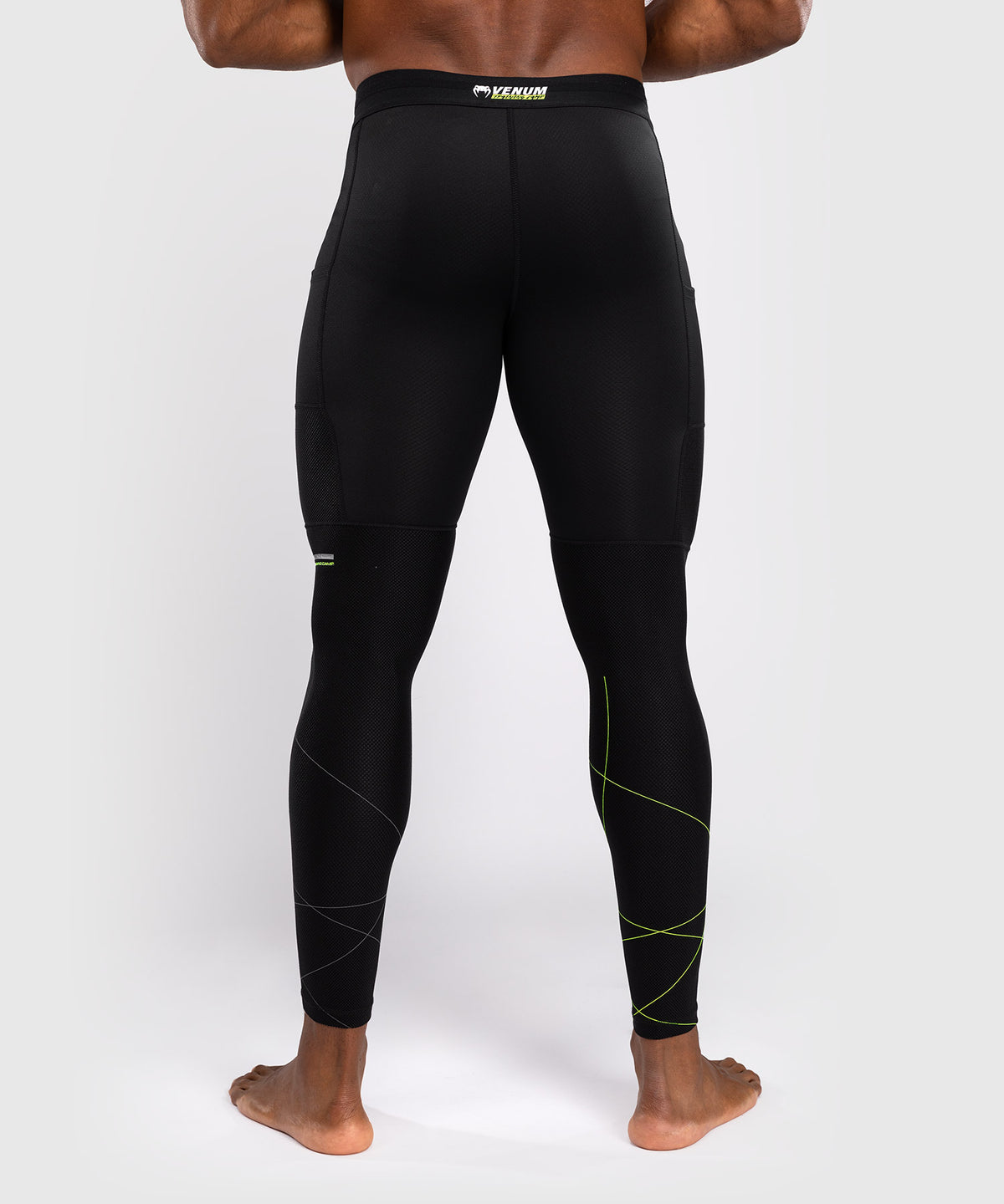 Pantalon de compression Venum Training Camp 4.0 - Noir/Vert Fluo