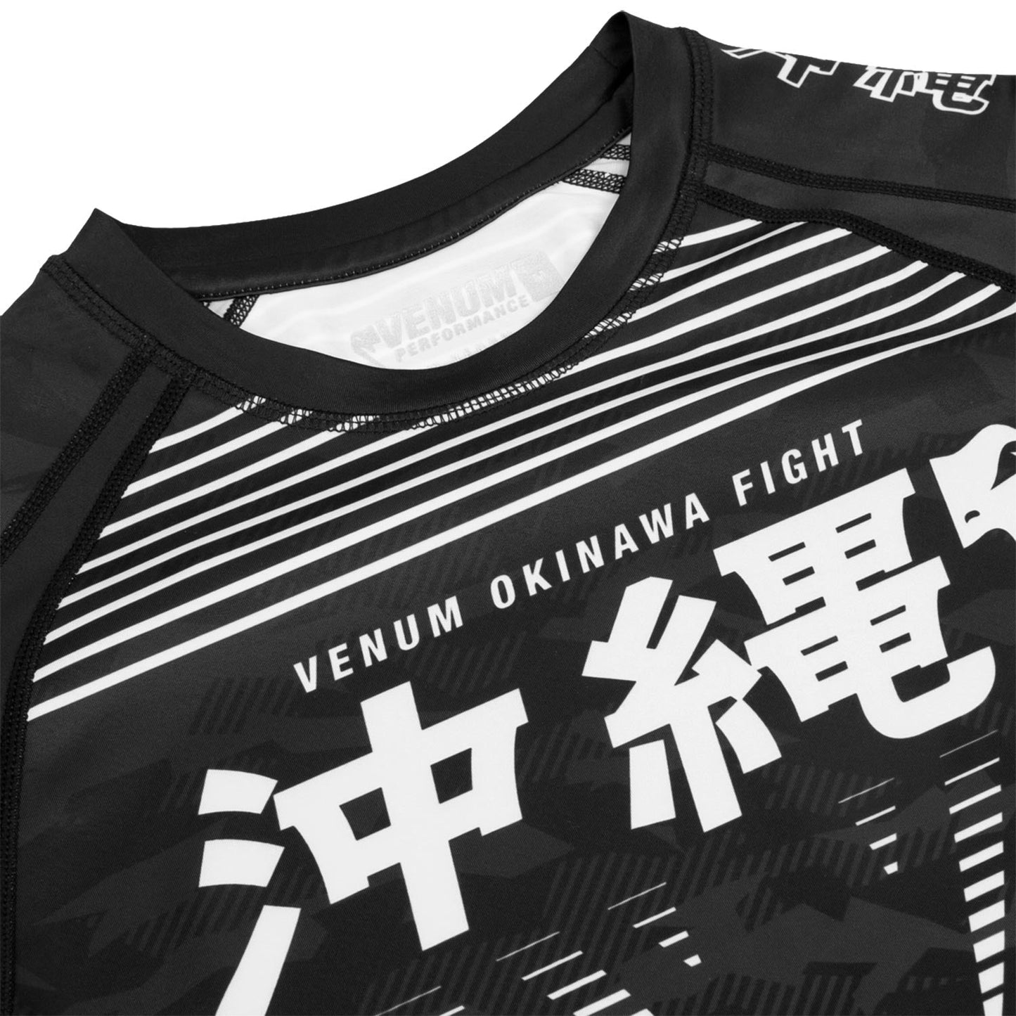 Rashguard Venum Okinawa 2.0 - Manches longues - Noir/Blanc