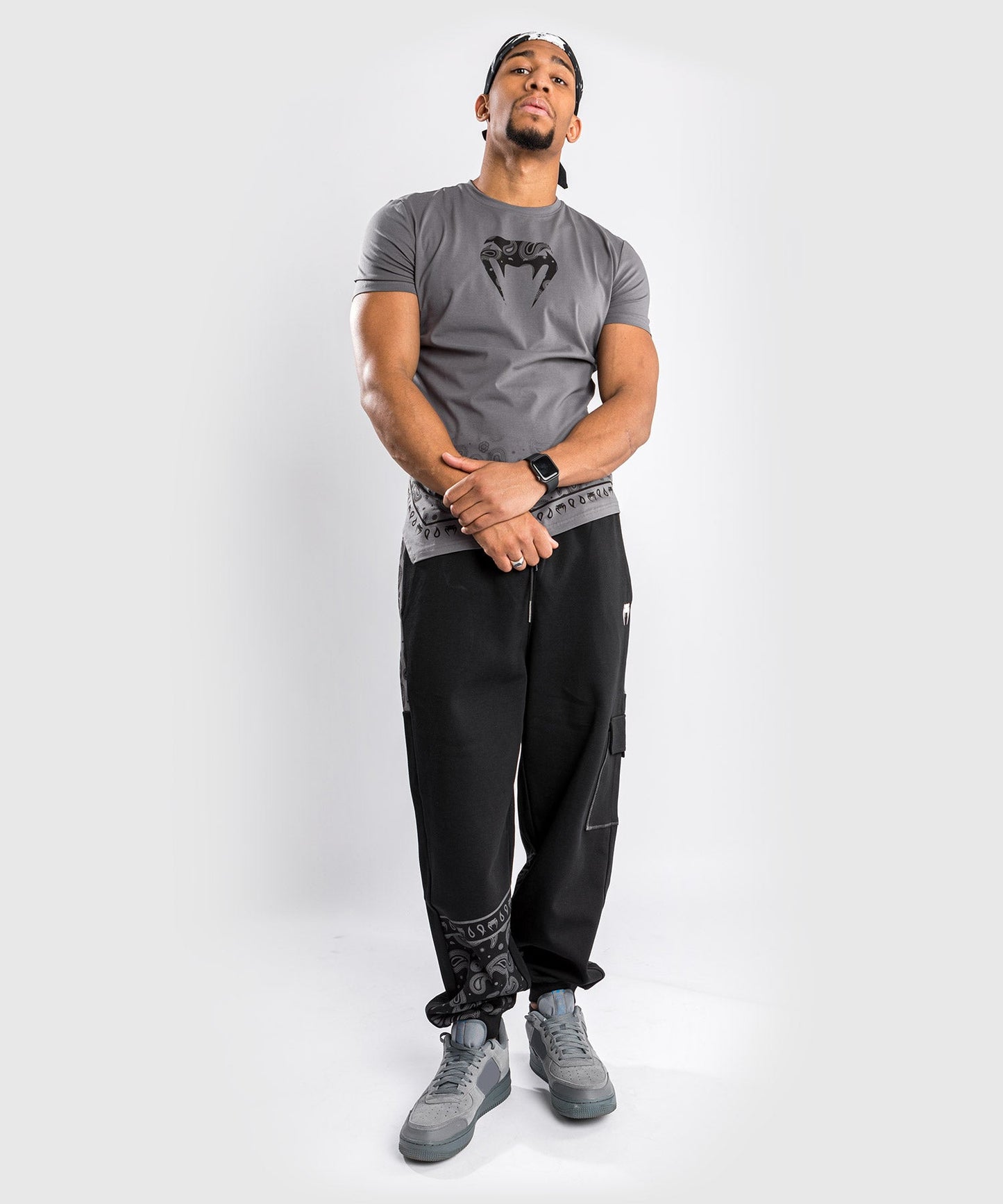 T-Shirt Venum Cali 34 Interference - Gris Foncé