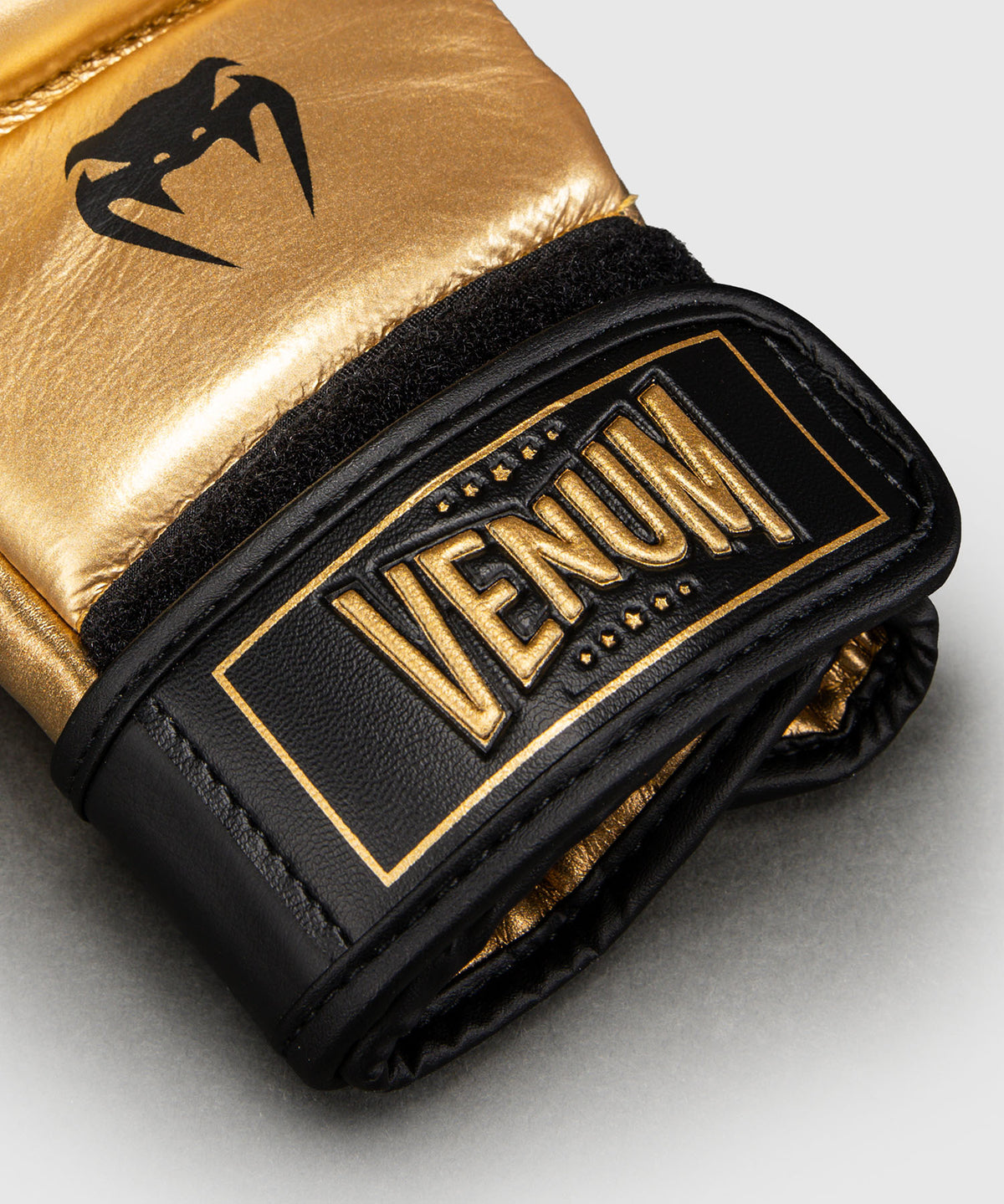 Venum Attack 2.0 Sparringhandschuhe Leder – Gold/Schwarz