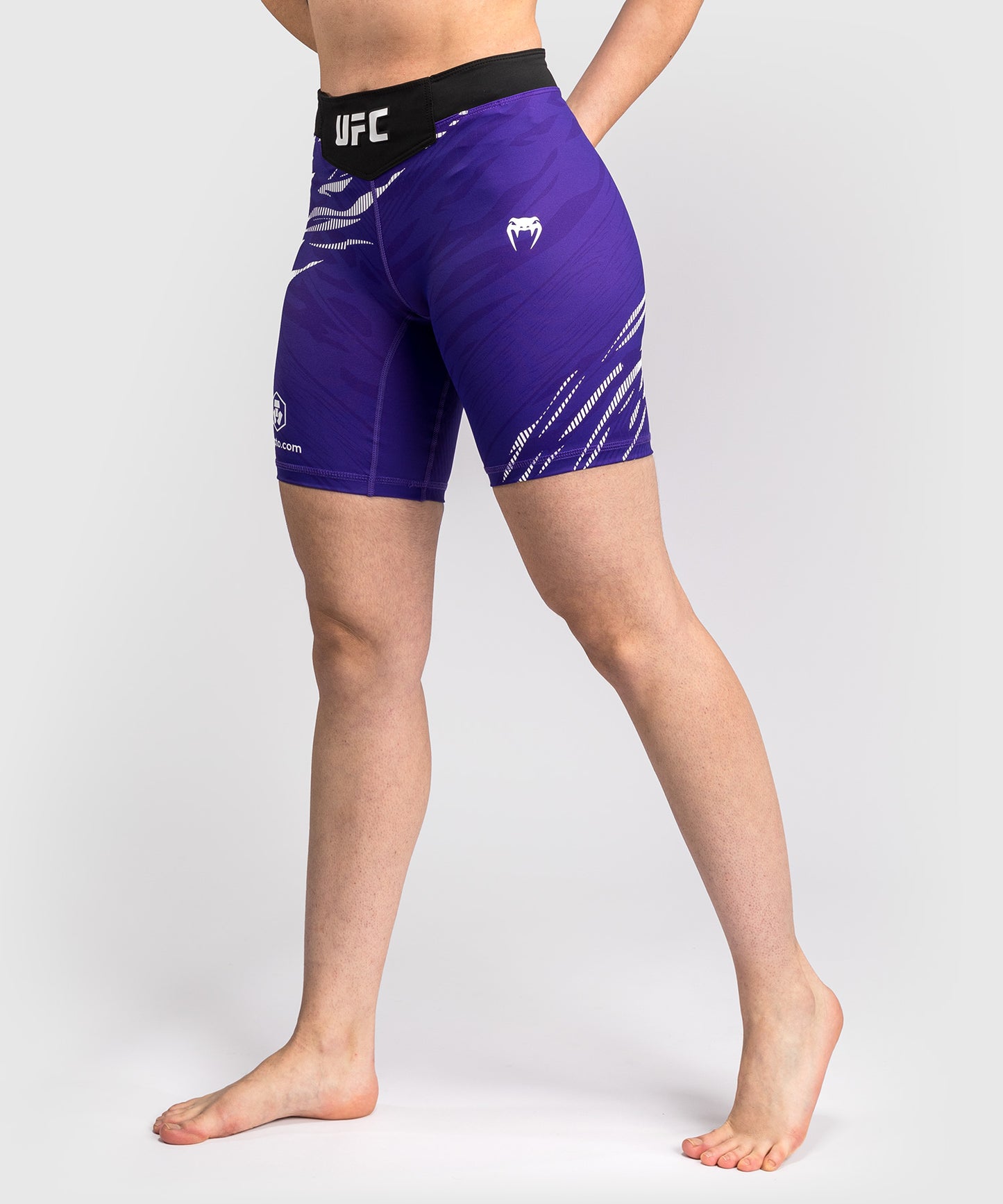 Short de compression pour Femmes UFC Fusion by Venum Authentic Fight Night - Coupe Longue - Violet