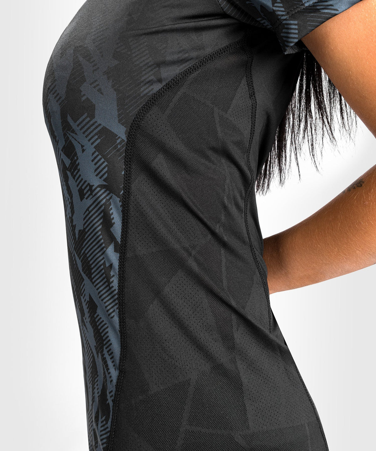 Women's UFC Venum Authentic Fight Week Short Sleeve Technical T-Shirt - Black