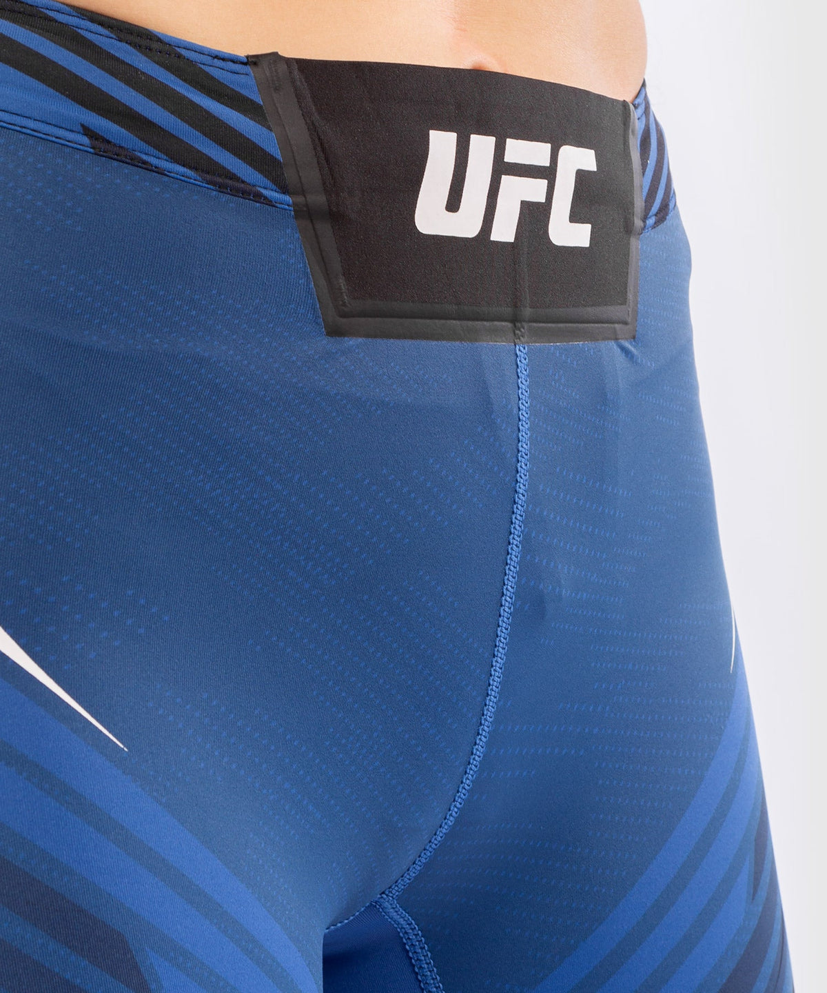 Women's UFC Venum Authentic Fight Night Compression Short - Long Cut - Blue