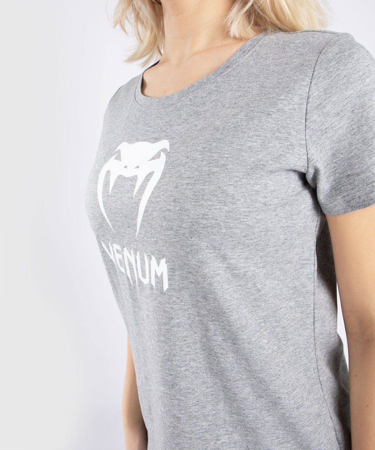 Venum Classic T-Shirt - Damen - Hellgrau Meliert