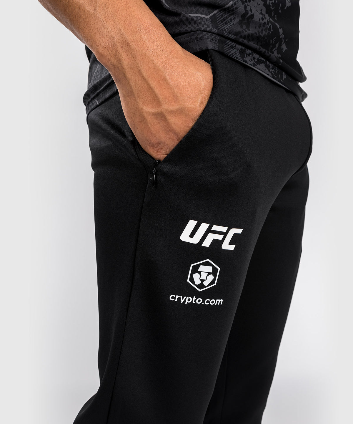 Pantalon de Jogging pour Hommes UFC Adrenaline by Venum Authentic Fight Night - Noir