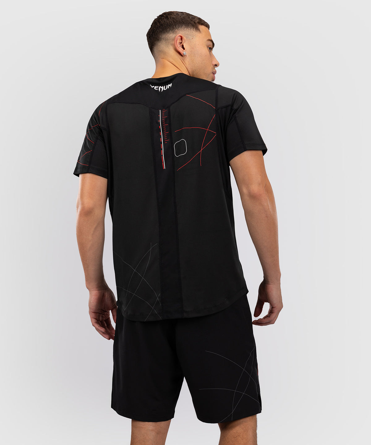 Venum Tactical XT Herren Dry Tech T-Shirt - Schwarz/Rot
