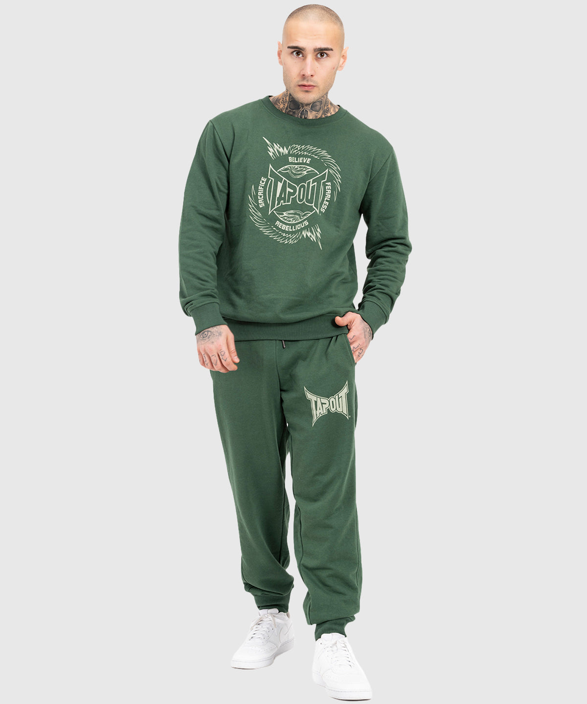 Tapout Spirit Felpa - Verde