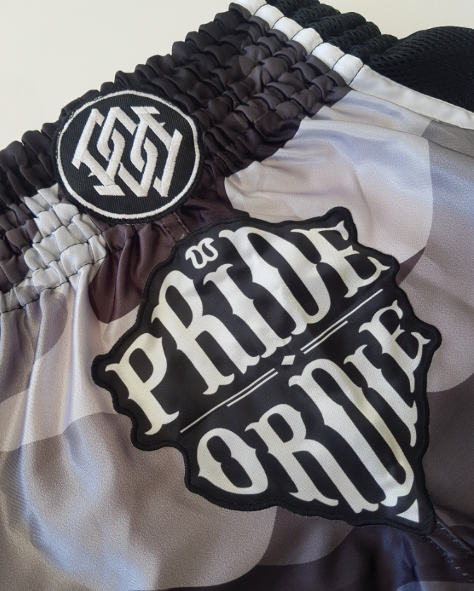 Short de Muay Thai Pride Or Die Reckless - Urban Camo