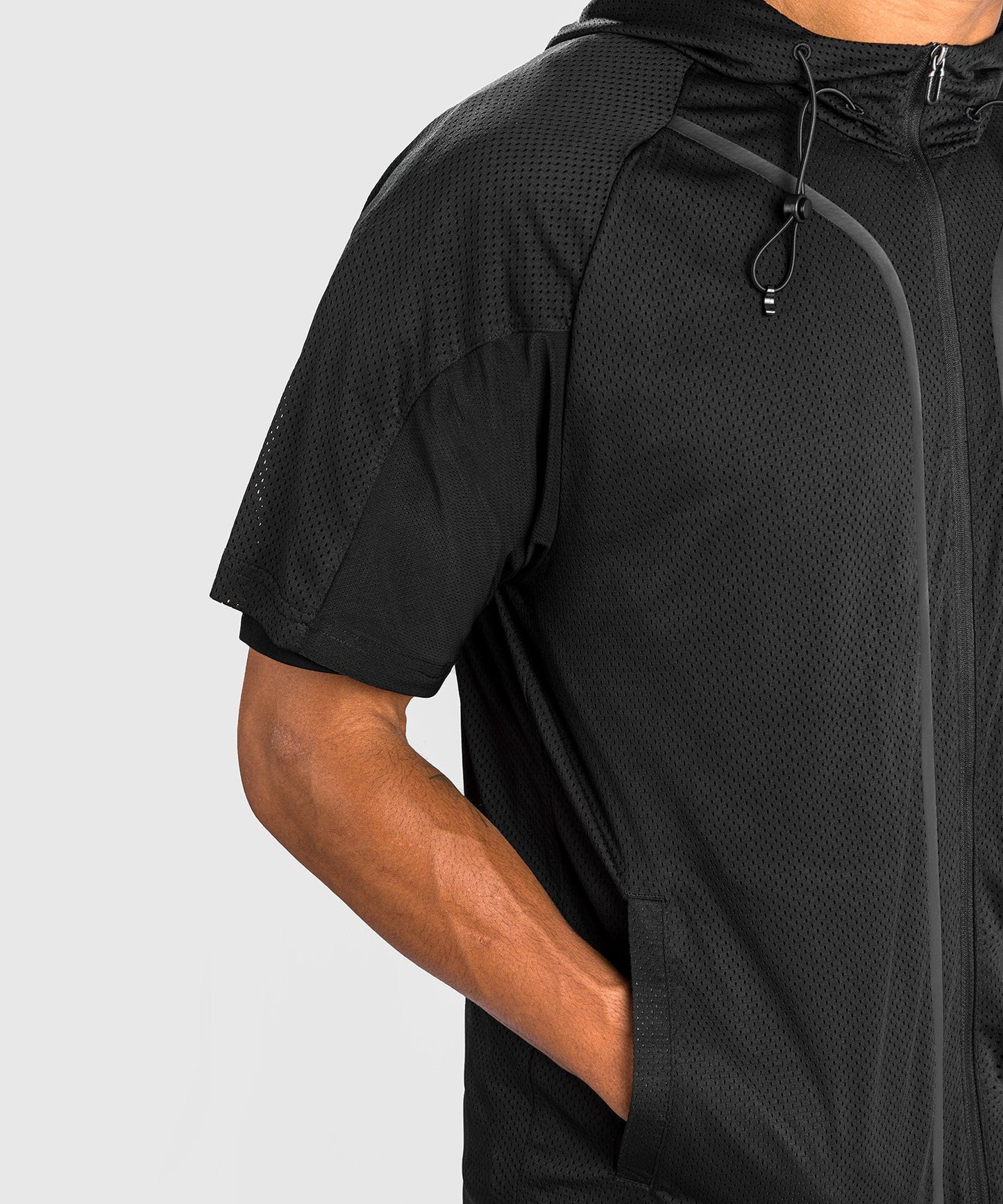 Venum Electron 3.0 Dry Tech Jacke - Kurzarm - Schwarz
