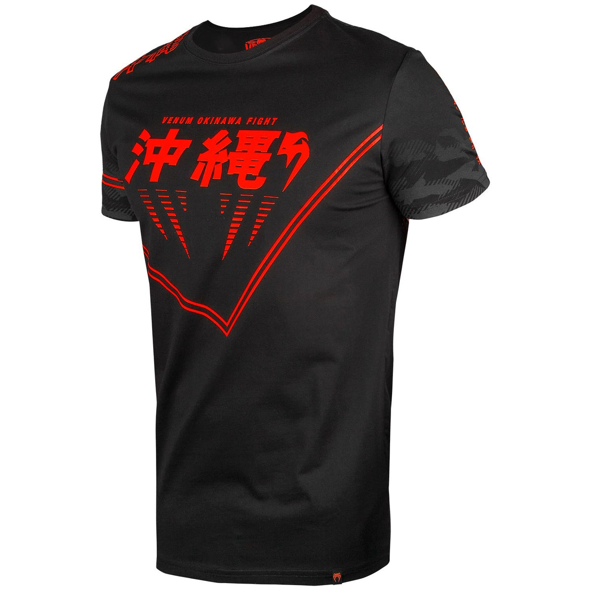 T-shirt Venum Okinawa 2.0 - Noir/Rouge - Exclusivité