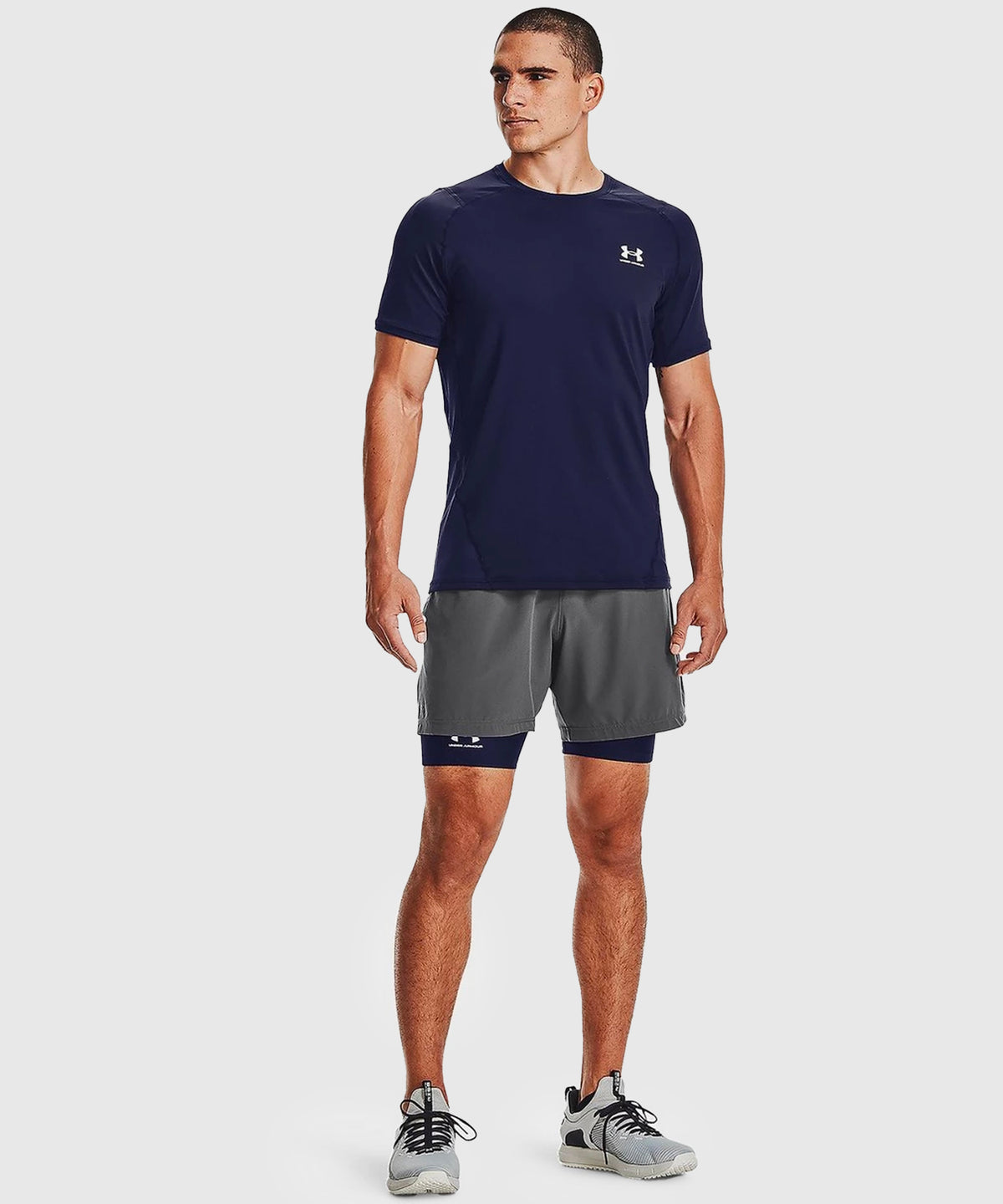 Under Armour Heatgear® Fightshorts – Marineblau