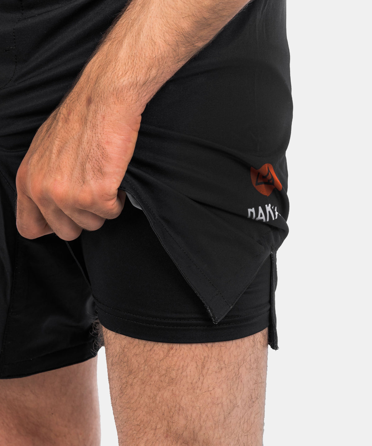 Short de MMA Nakama Kihon 2 En 1 - Noir