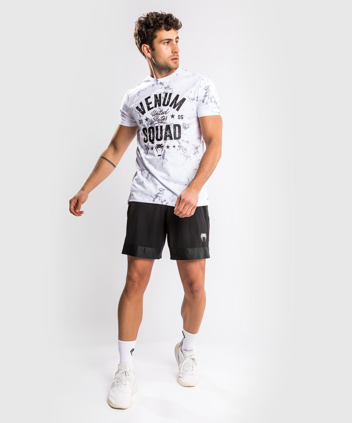Venum Squad T-shirt - White/Grey