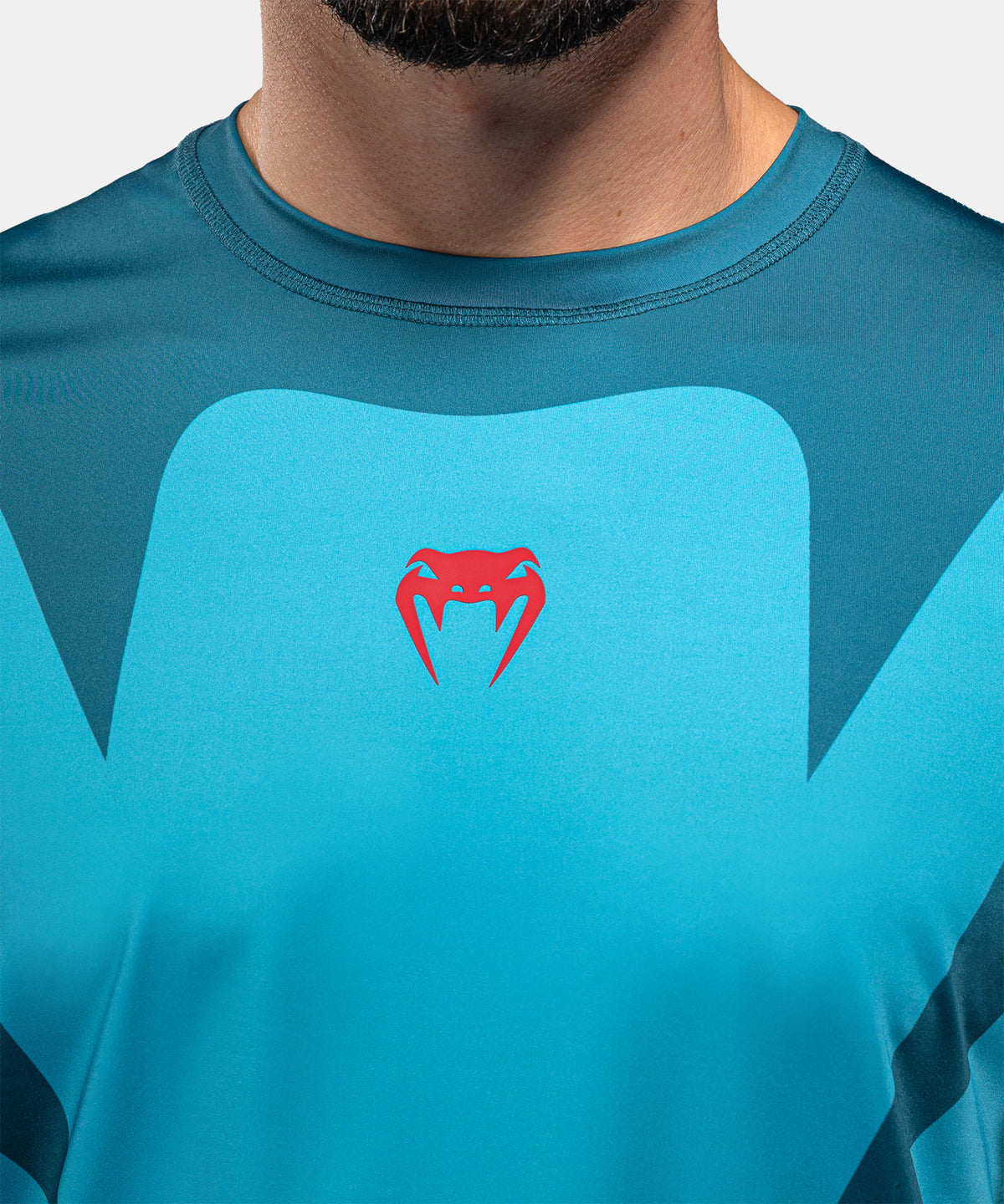 T-shirt Dry Tech Venum Attack 90 - Turquoise/Rouge
