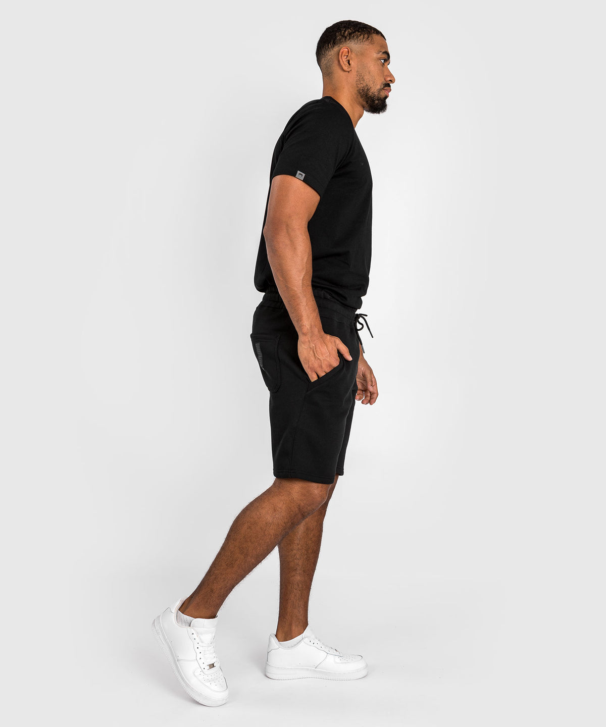 Venum Silent Power Pantalón Corto de Algodón - Negro
