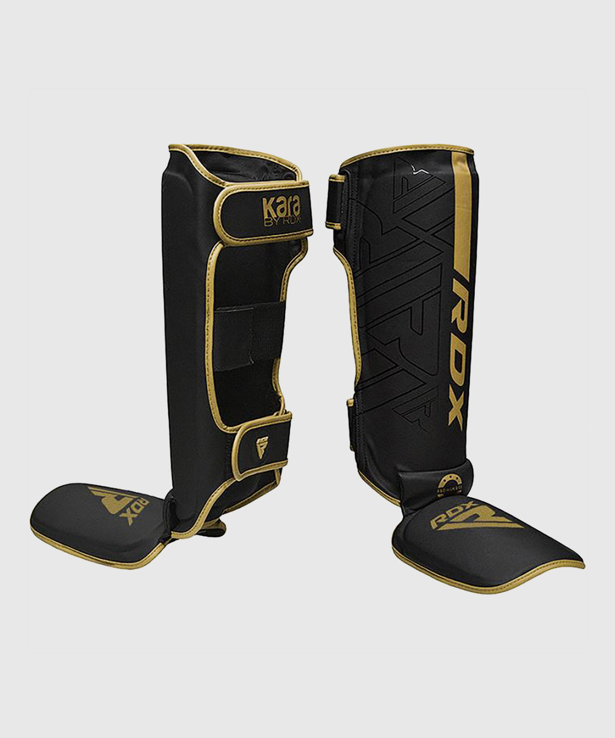 RDX F6 Kara Shin Guards - Black/Gold