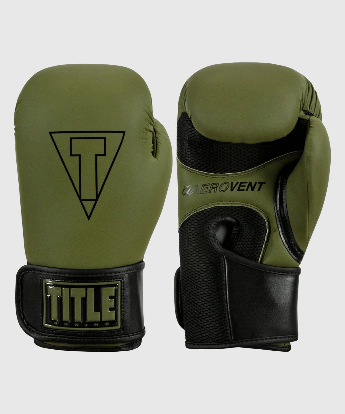 Title Boxing Vegan Fitness Guantoni da Boxe - Cachi/Nero