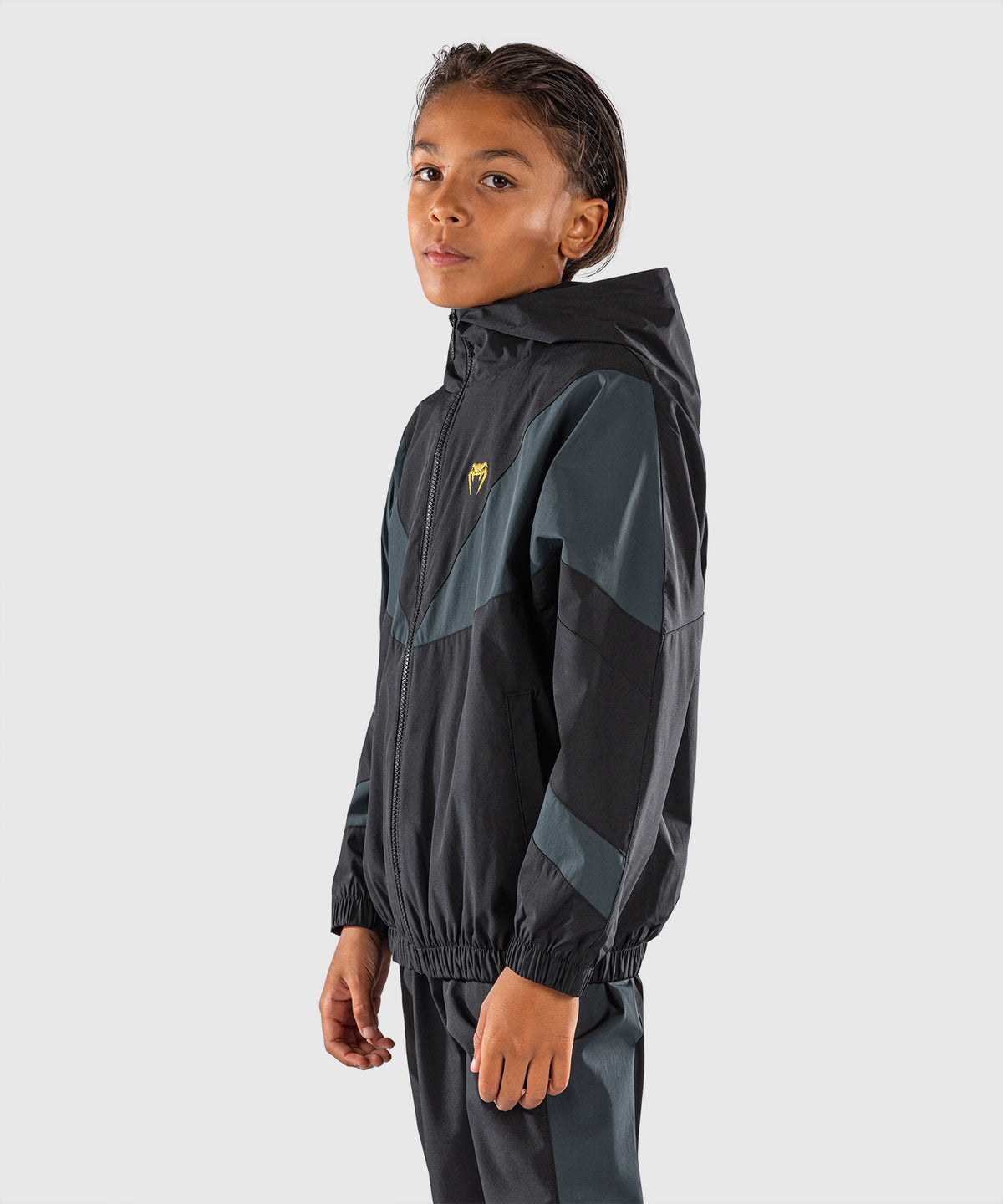 Venum Vectra Chaqueta de chándal infantil - Negro/Dorado