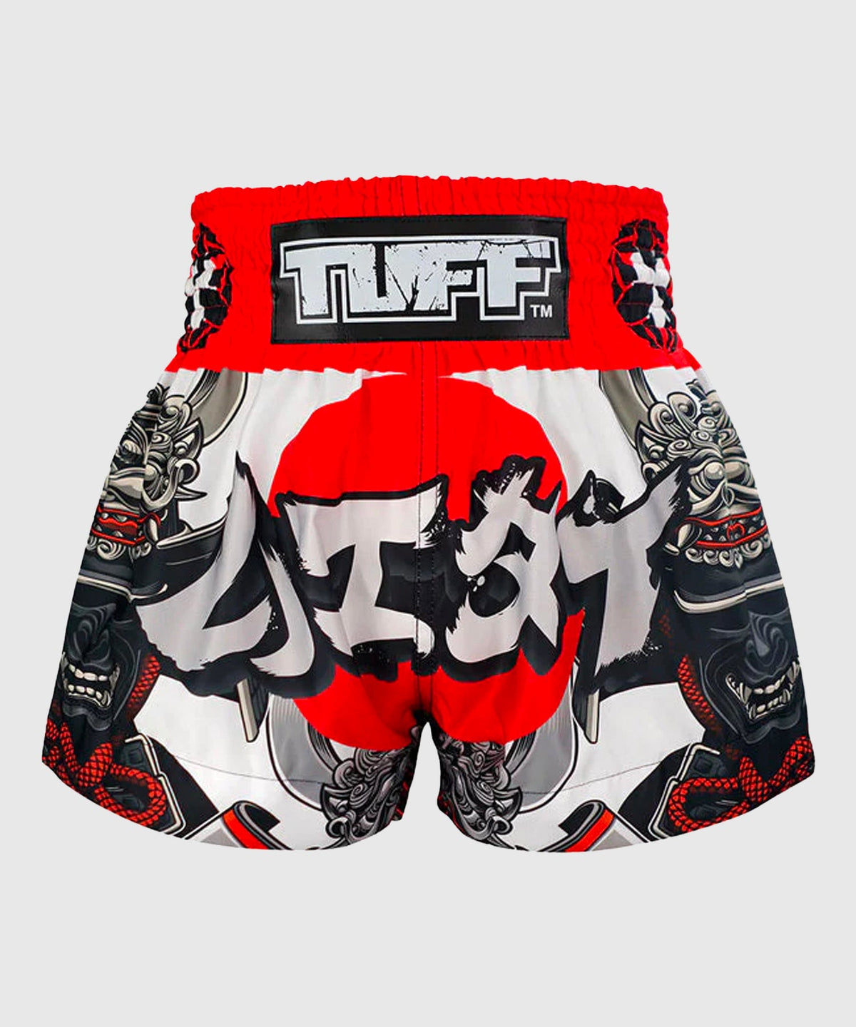 Tuff Samurai Of Siam Pantalones de Muay Thai - Blanco
