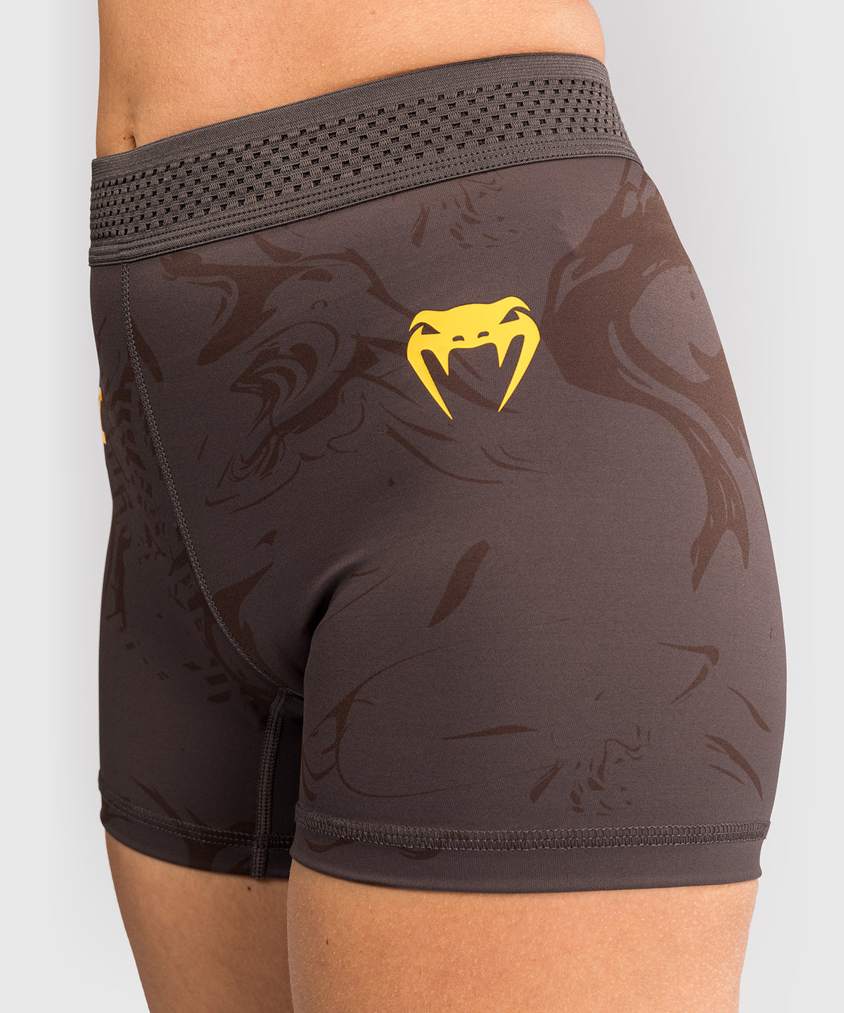 Short de compression pour Femmes UFC Fusion by Venum Fight Week - Marron Terrestre