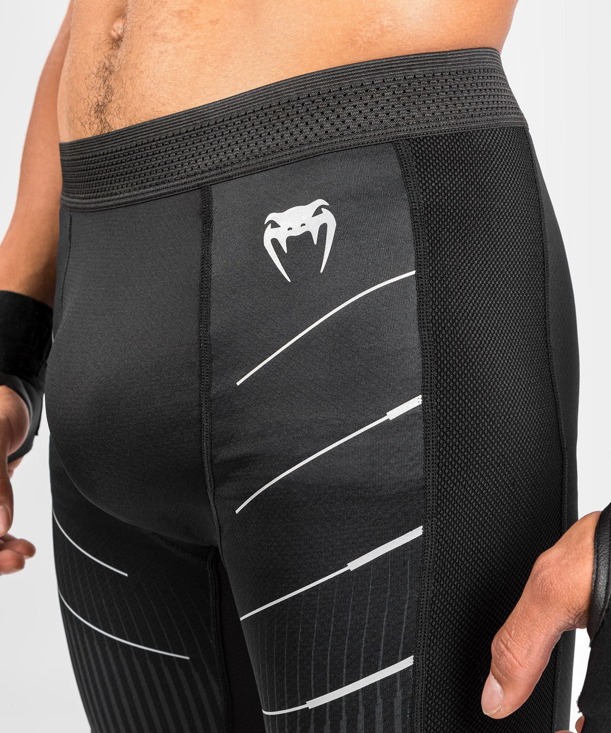 Venum Biomecha compression shorts - Black/Grey