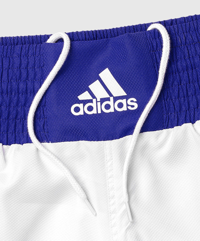 Adidas FFB Pantaloncini Boxe Inglese - Bianco