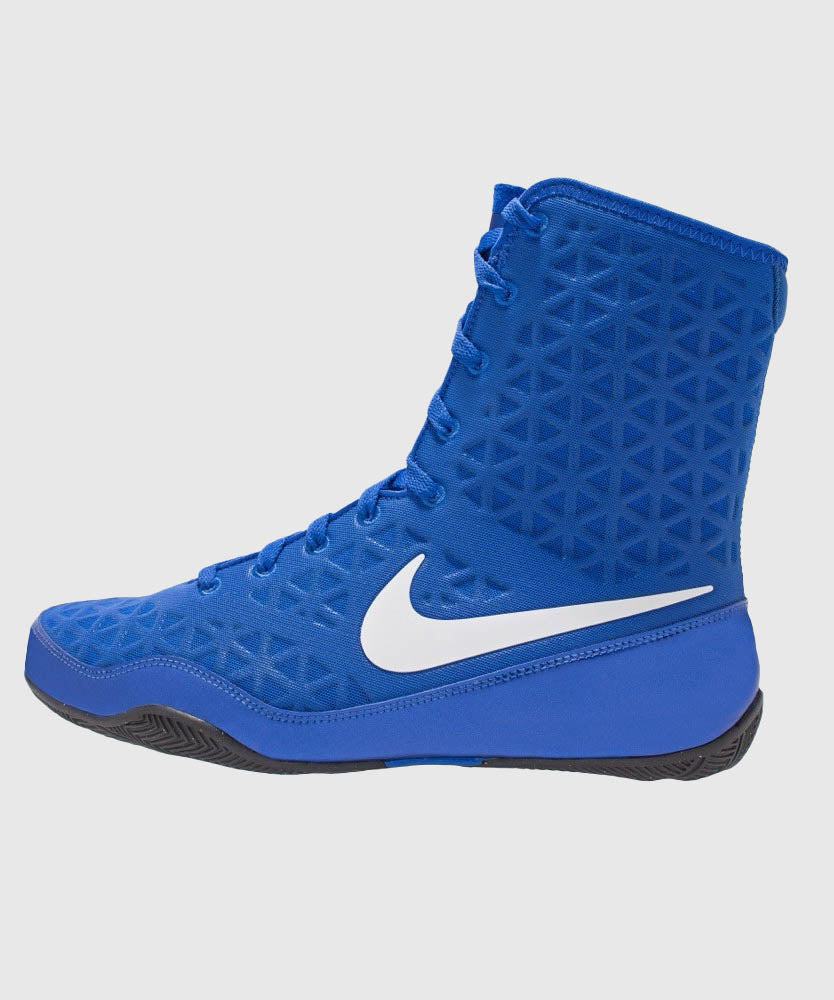 Nike Ko Botas de Boxeo - Azul/Blanco